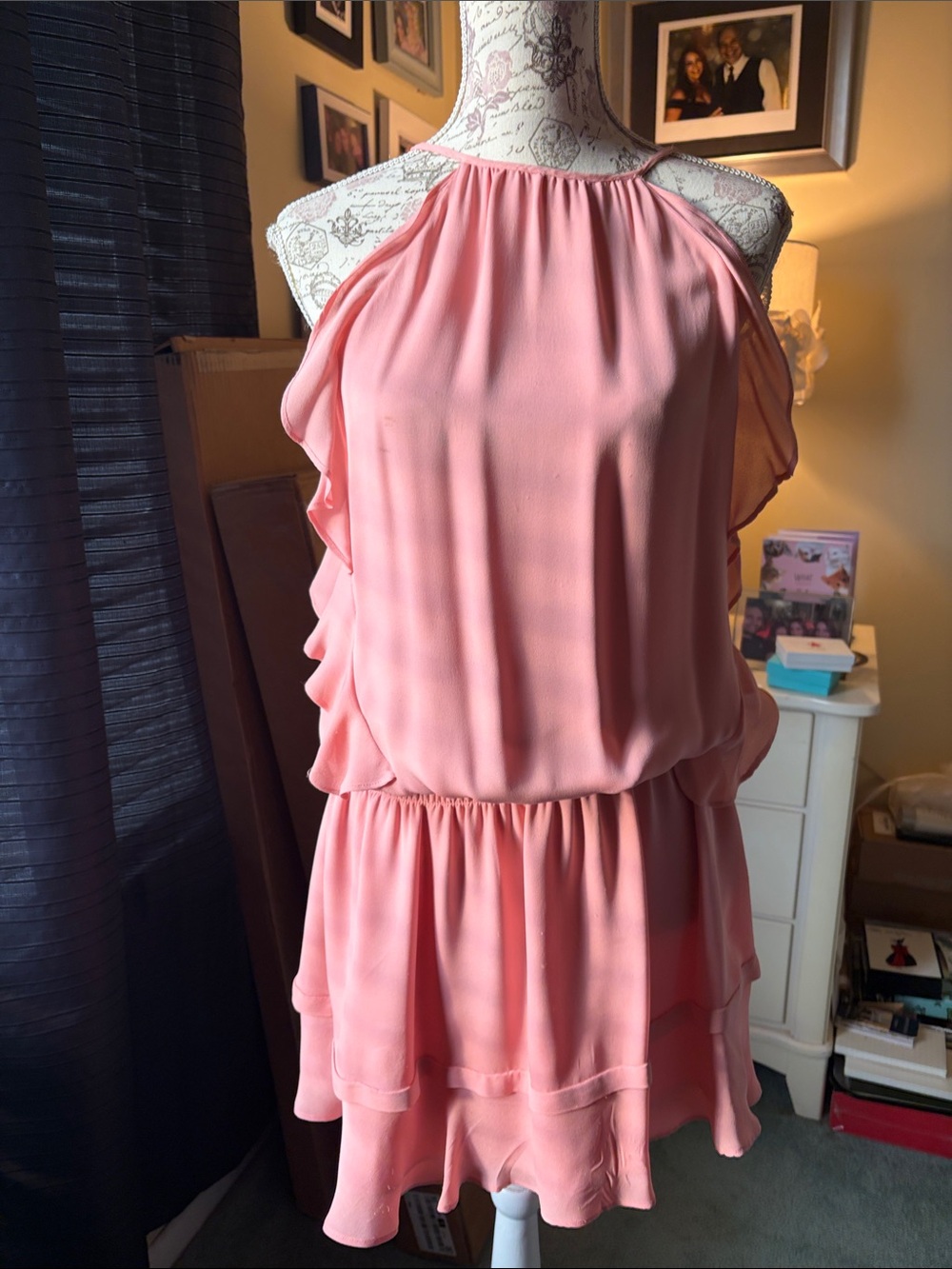 Parker Women's Ruffle Tiered Dress - Pink